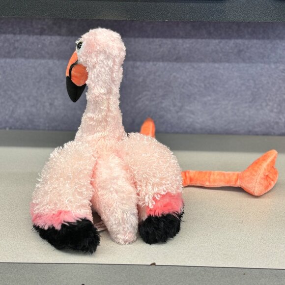 Disney Animal Kingdom Plush Flamingo Plush Stuffed Animal Bird 21" Pink & Orange - Picture 13 of 15